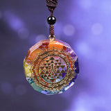 Sri Yantra Orgone Necklace