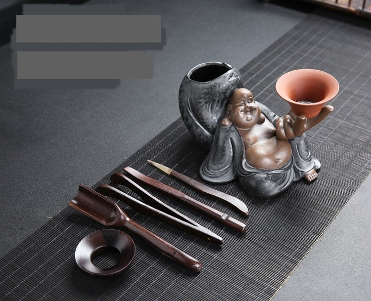 Happy Buddha Tea Accessories Set