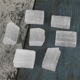 1 Box Selenite Raw Crystals