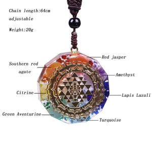 Sri Yantra Orgone Necklace