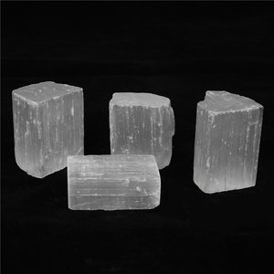 1 Box Selenite Raw Crystals