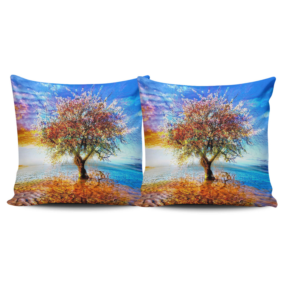 Lonely Tree Pillow Cover