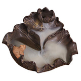 Lotus Leaf/Frog Backflow Incense Burner