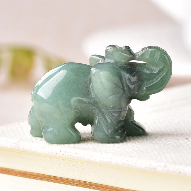 Aventurine Elephant Crystal