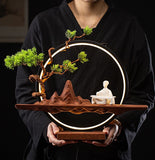 Monk with Nature LED Incense Burner