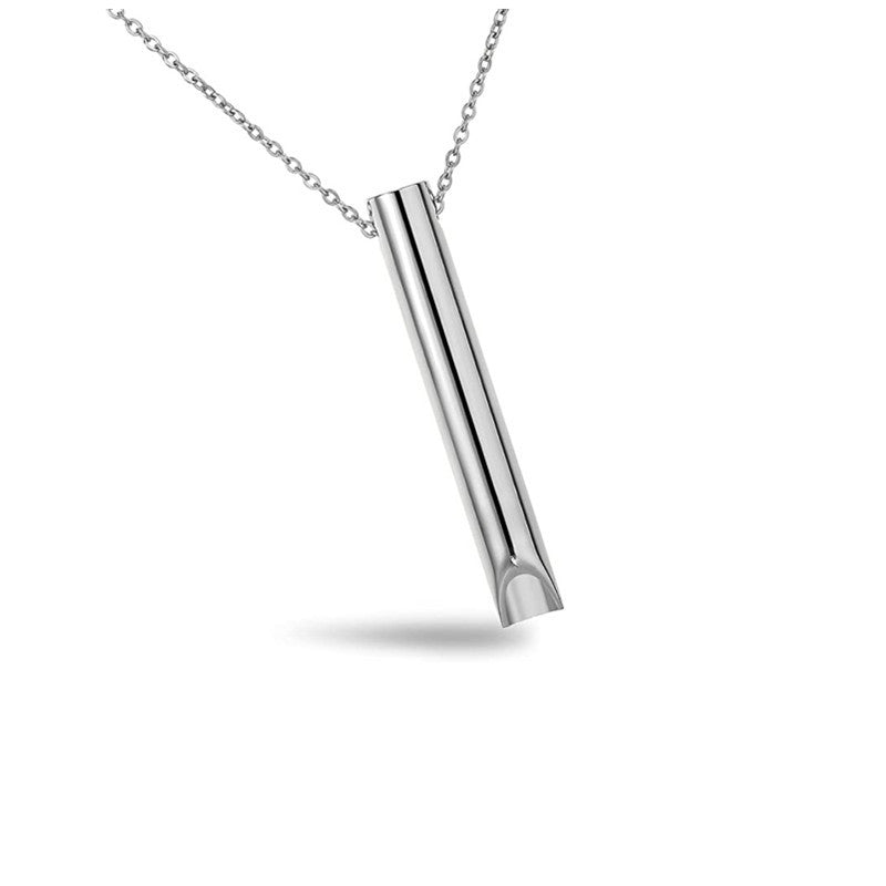 Stainless Steel Relief Necklace
