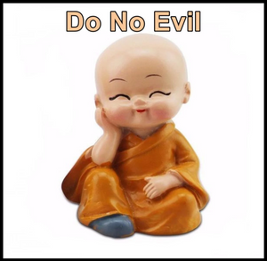 Statue - No Evil Child Monk Figurines