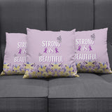 Strong & Beautiful Pillow Cover