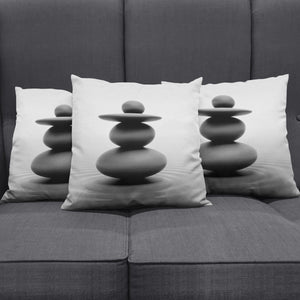 Zen Stones Pillow Cover