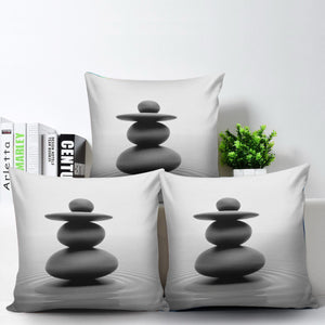 Zen Stones Pillow Cover