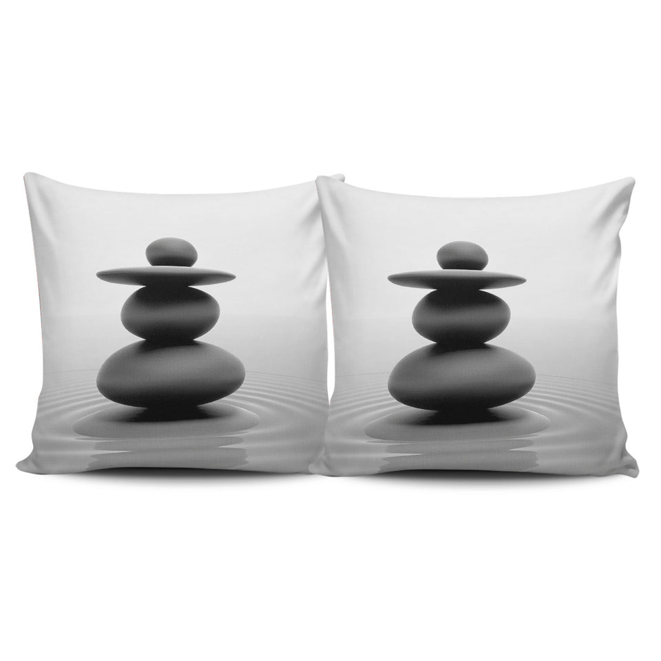 Zen Stones Pillow Cover