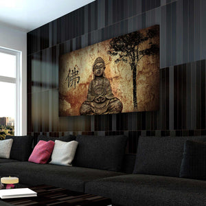 Zen Buddha Canvas Wall Art