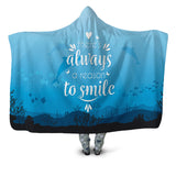 Smile Hooded Blanket