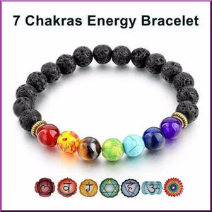 Bracelet - 7 Chakras Energy Bracelet.