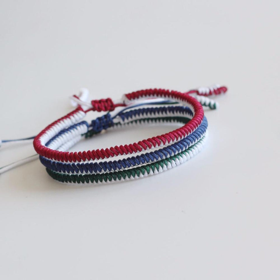 Buy 2PCS String Bracelets for Women Men Boys Girls, Handmade Red Black Buddhist  Tibetan Woven Rope Bracelet for Protection and Luck Friendship Bracelet, no  gemstone, at Amazon.in