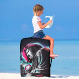 Buddha Pop Art Luggage Cover