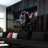 Buddha Pop Art Canvas Wall Art