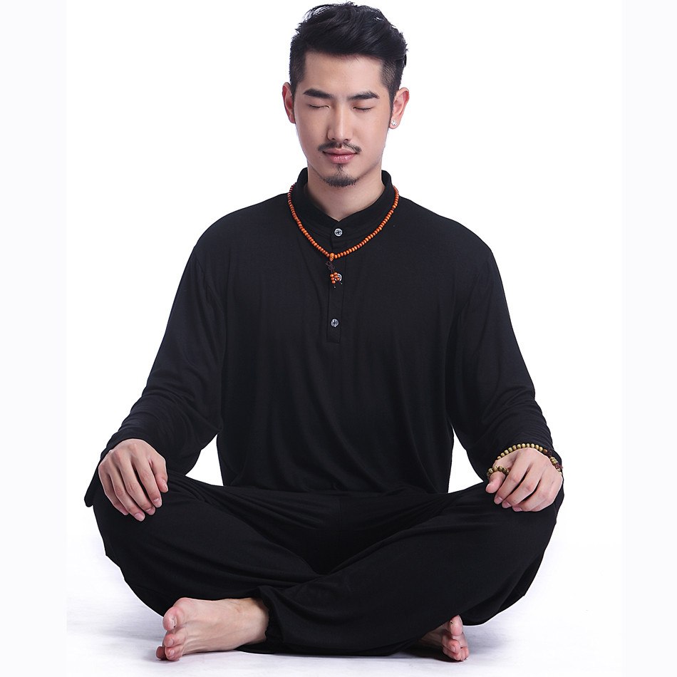 Buddhist/Meditation/Yoga Set Men's Wear - Hilltop Apparel - 2