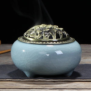 Vintage Ceramic Incense Burner