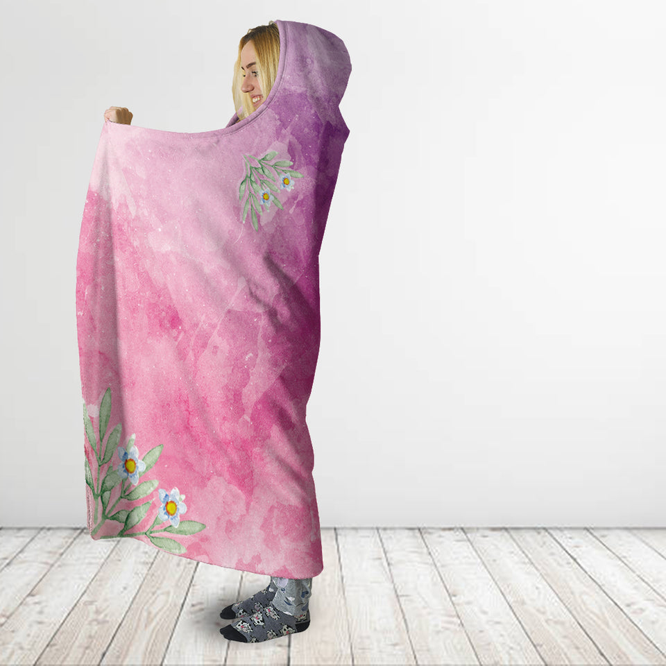 Don't Hate - Meditate Hooded Blanket