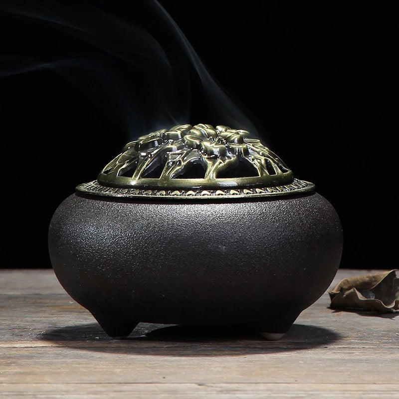 Vintage Ceramic Incense Burner