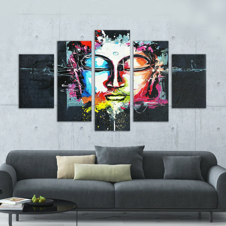 Canvas - Abstract Buddha Canvas