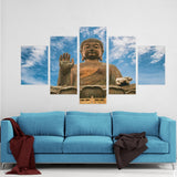 Canvas - Buddha Gold Statue Canvas