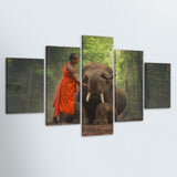 Canvas - Elephant Friendship Canvas