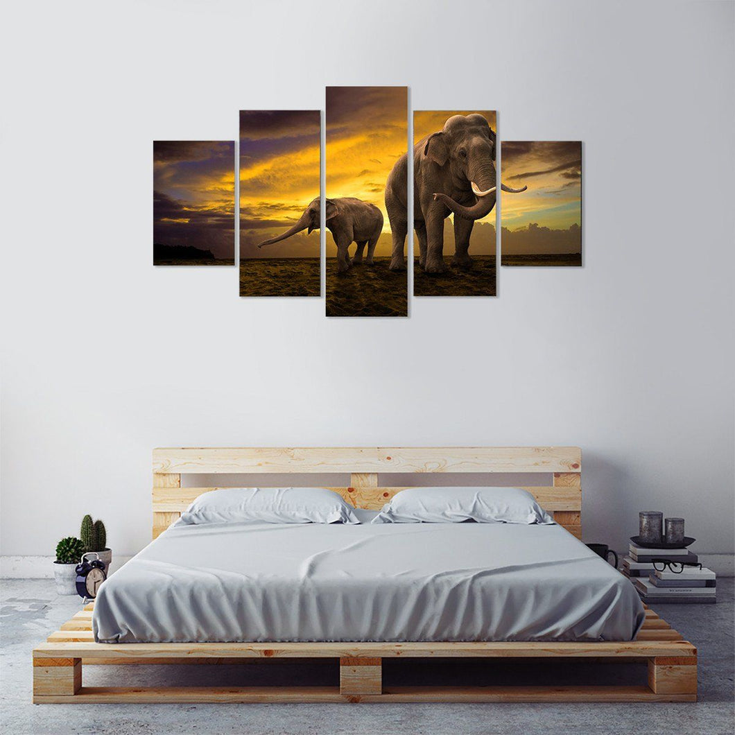 Canvas - Majestic Elephants Canvas