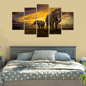 Canvas - Majestic Elephants Canvas