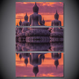 Canvas - Statue Sunset Canvas