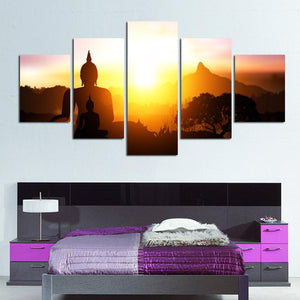 Canvas - Sunset Buddha Canvas