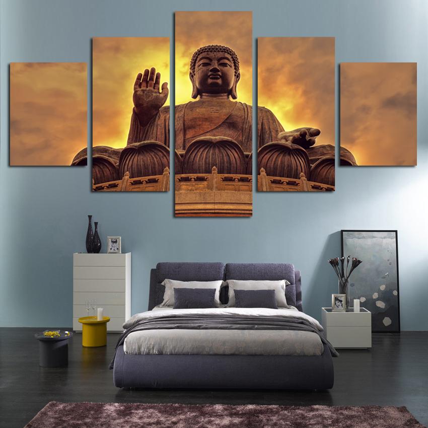 Canvas - Watchful Buddha Canvas