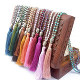 Colorful Beads & Tassel Bohemian Necklaces. - Hilltop Apparel - 1