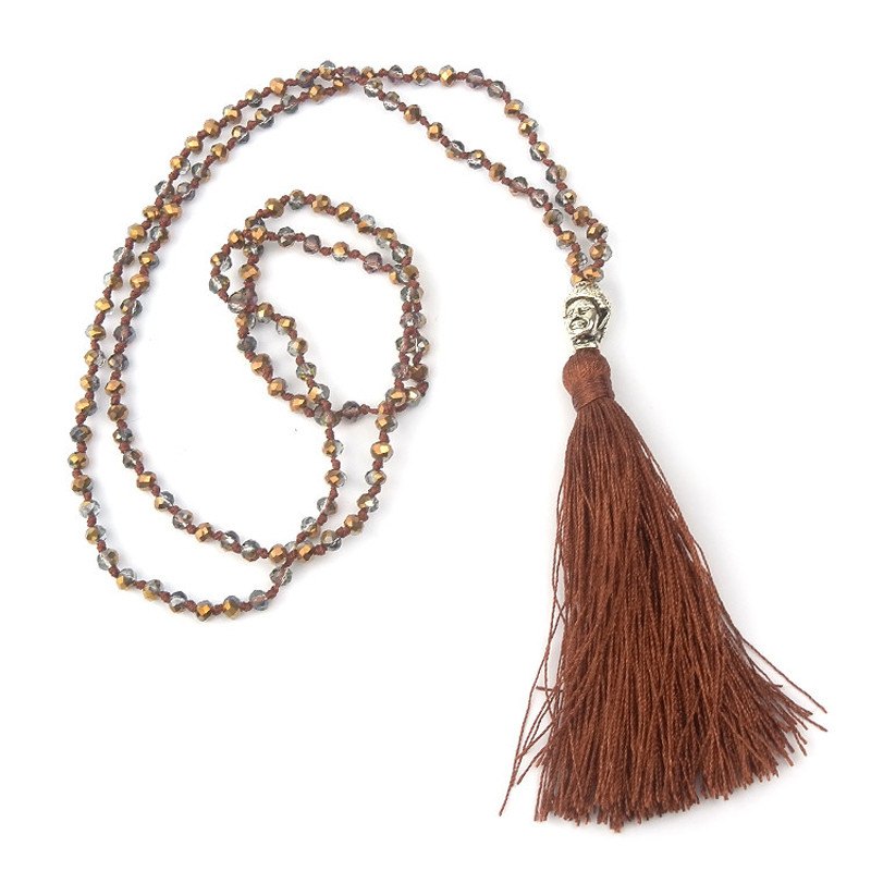 Colorful Beads & Tassel Bohemian Necklaces. - Hilltop Apparel - 7