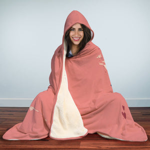 Love Hooded Blanket