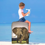 Majestic Elephant Luggage Cover