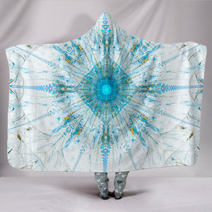 Fractal Mandala 2 Hooded Blanket