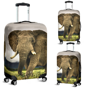 Majestic Elephant Luggage Cover