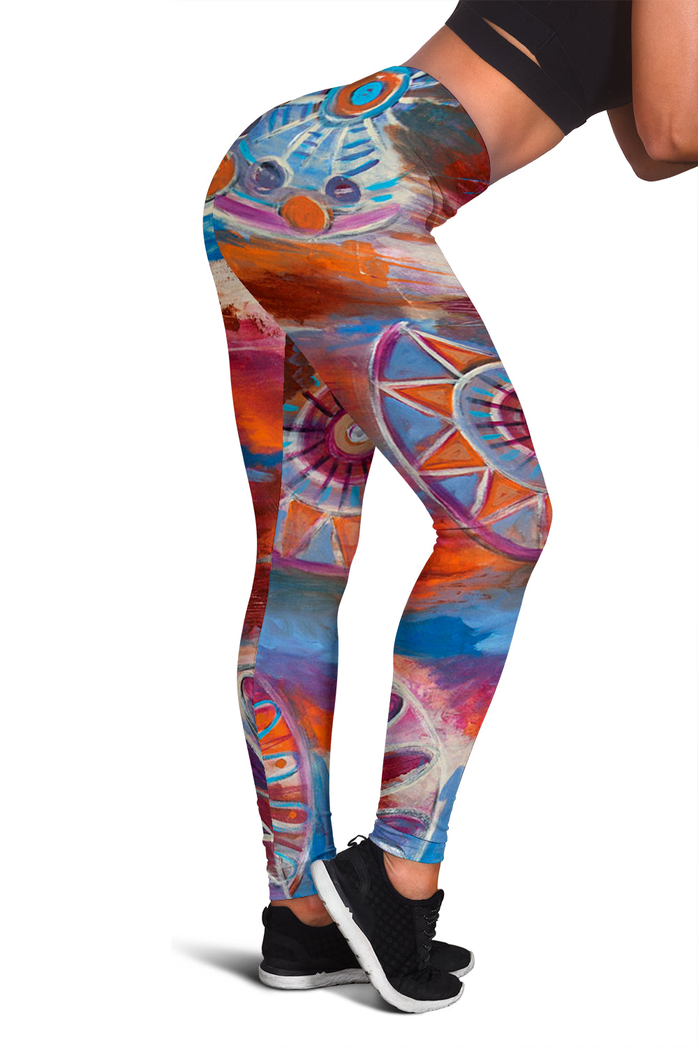 Abstract Mandala Leggings