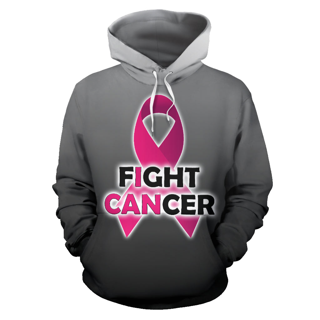 Fight Cancer All Over Hoodie