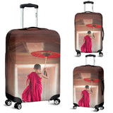 Young Monk Luggage Cover