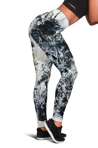 Black White Modern Leggings