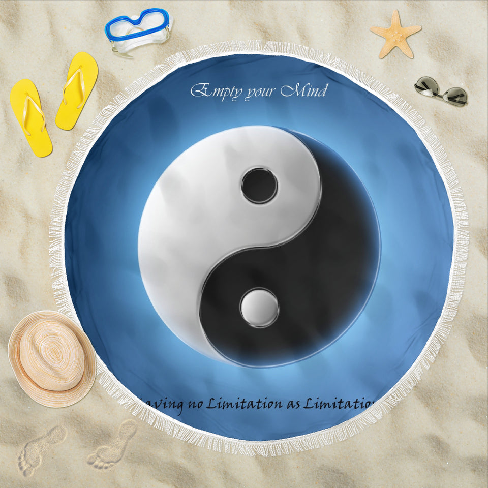 Yin Yang Beach Blanket