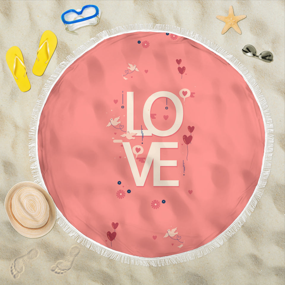 Love Beach Blanket
