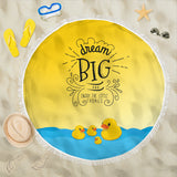 Dream Big Beach Blanket