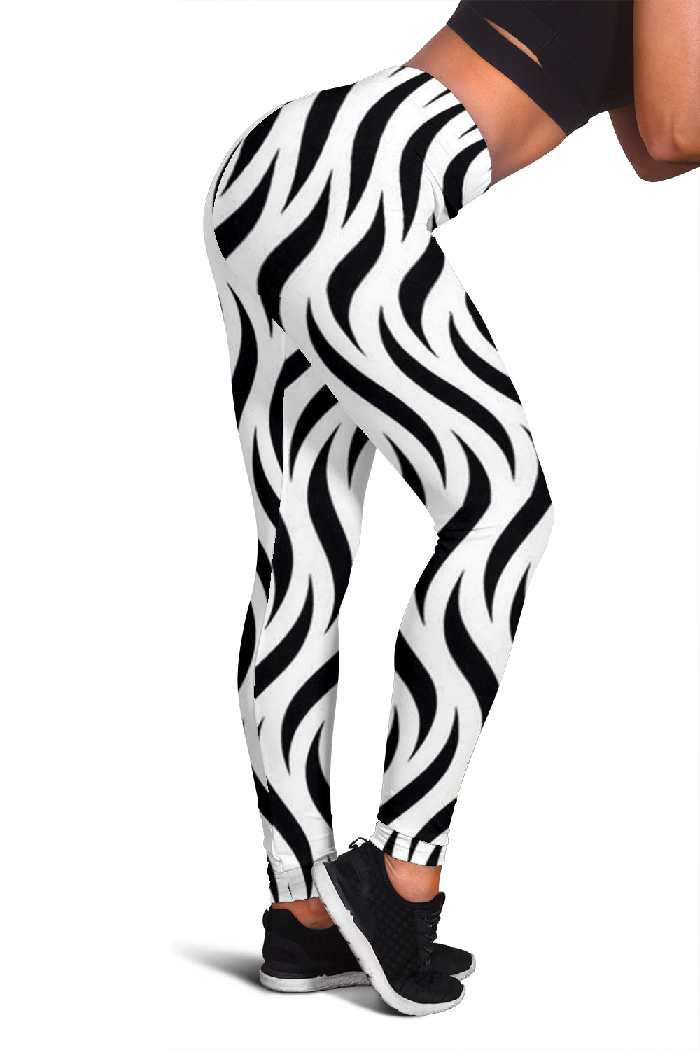 Striking Black & White Leggings