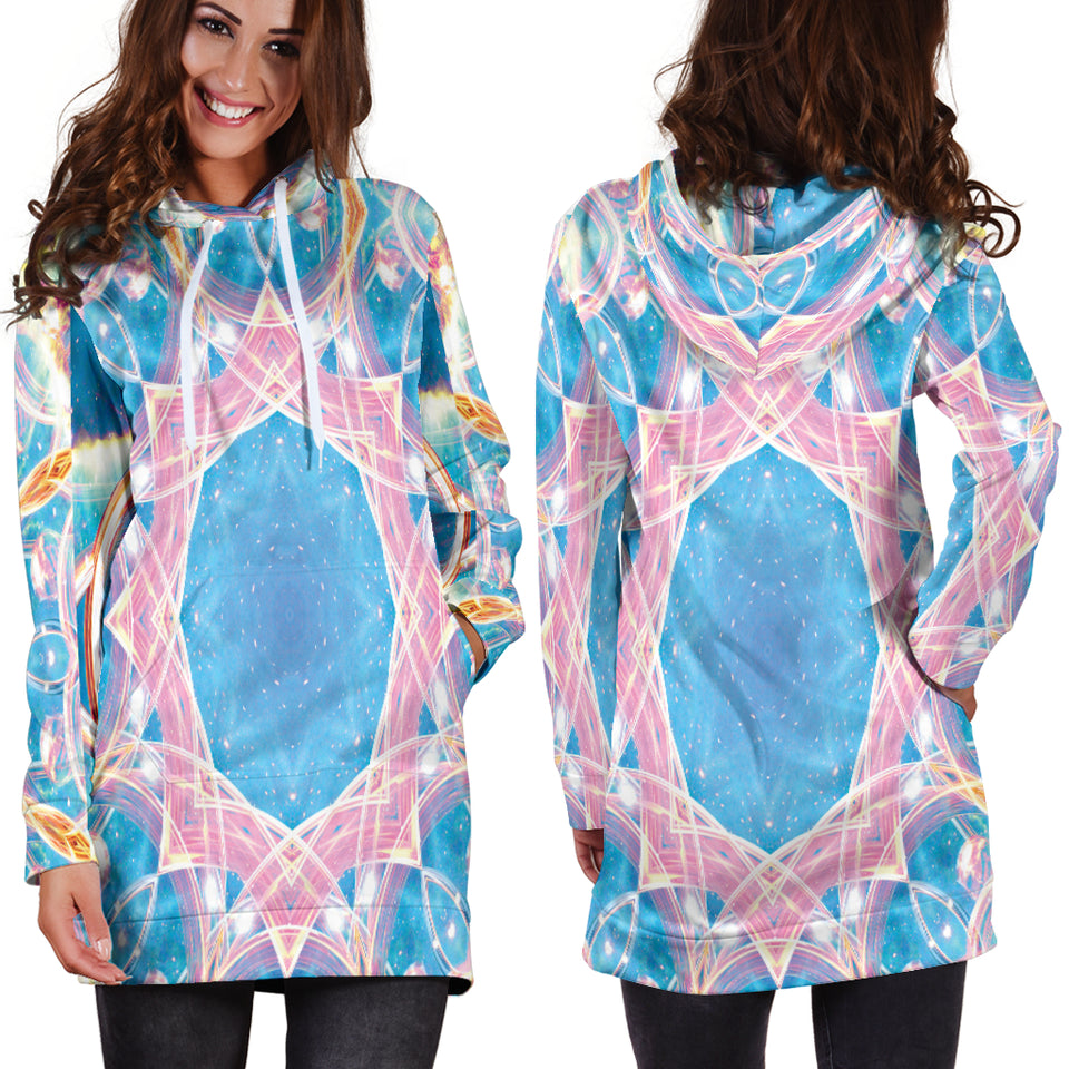 Mandala Hoodie Dress