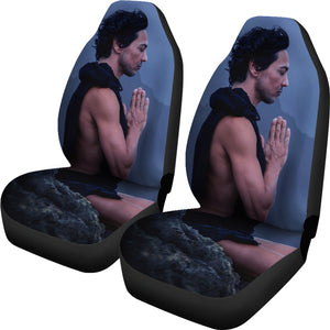 Moonlight Meditation Car Seat Cover