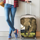 Majestic Elephant Luggage Cover